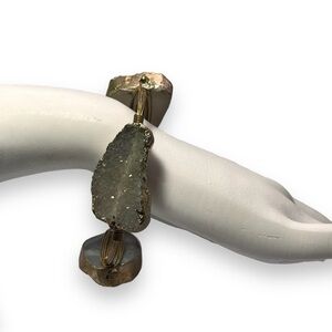 Bourbon and Bowties Quartz Crystal Bracelet